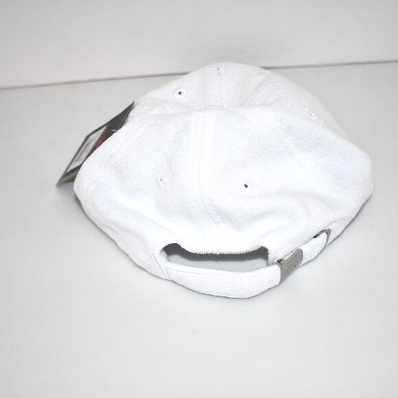 New Balance Unisex Terry 6 Panel Classic Hat, One Size, White, NWT - Picture 3 of 4